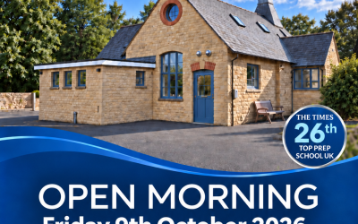 Open Morning – Friday 9th October 2026: Book Your Visit